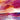 Abstract canvas art print titled "Reflection of a Crimson Sky" by Loreth Lanie, featuring vibrant red and orange hues on a textured surface.