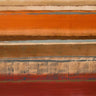 Abstract canvas art print "Solar Journey II" by Loreth Lanie, featuring vibrant, textured designs for modern home decor.