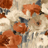 Flower Power floral canvas art print by Loreth Lanie, featuring vibrant, colorful flower designs on textured canvas.