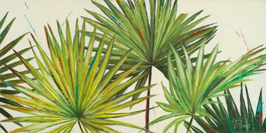 Feeling at Home Arte Verde II Nature canvas art print by Pinto Patricia, featuring lush green foliage and botanical artwork.