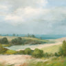 Art Print on canvas Quiet Coast by Nai Danhui Coastal Post-Impressionism artwork