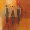 Art Print on canvas Three Graces II by Tillmon Avery Fashion Post-Impressionism artwork