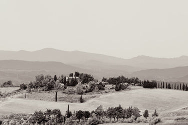 Art Print on canvas Tuscan Hills II by Revell Deborah European Renaissance artwork