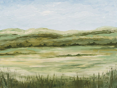 Art Print on canvas Grassland by Prahl Courtney Decorative Post-Impressionism artwork