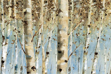 Canvas Art Print White Forest Nature subject by Charron Veronique Fine Art Print quality