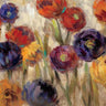 Art Print on canvas Asters and Mums by Vassileva Silvia Floral Modernism artwork