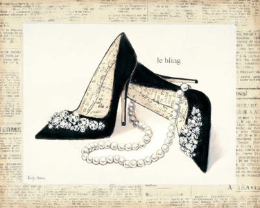 Feeling at Home Emily's Closet IV fashion canvas art print by Adams Emily, featuring vibrant, stylish clothing illustrations on canvas.