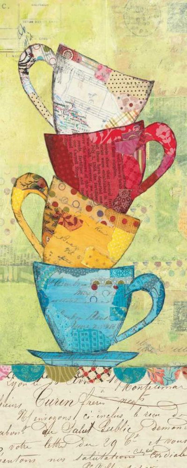 Art Print on canvas Come for Coffee by Prahl Courtney Kitchen Post-Impressionism artwork