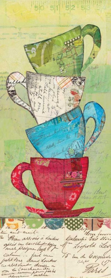 Art Print on canvas Come for Tea by Prahl Courtney Kitchen Baroque artwork