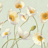 Art Print on canvas White and Bright Poppies by Novak Shirley Floral Post-Impressionism artwork