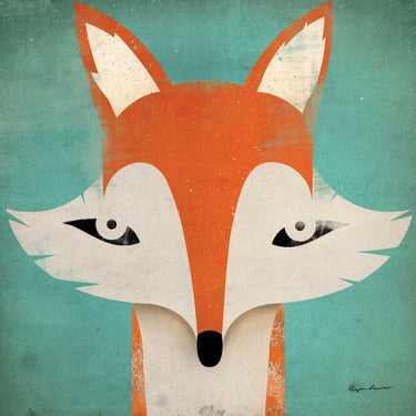 Art Print on canvas Fox by Fowler Ryan Animals other artwork