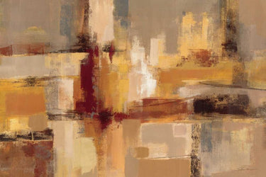 Art Print on canvas Sandcastles by Vassileva Silvia Abstract Baroque artwork