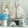 Art Print on canvas Summer House Crop by Nai Danhui Coastal Post-Impressionism artwork
