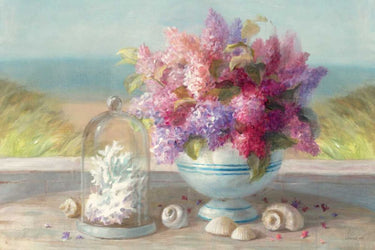Art Print on canvas Seaside Spring Crop by Nai Danhui Coastal Post-Impressionism artwork
