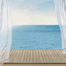 Art Print on canvas Blue Breeze by Wiens James Coastal Post-Impressionism artwork