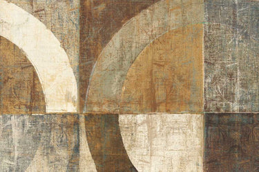 Art Print on canvas Circular Sculpture by Wild Apple Portfolio Abstract Impressionism artwork