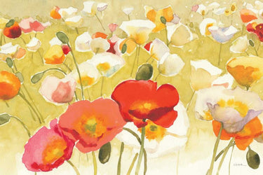 Art Print on canvas My Iceland Plot I by Novak Shirley Floral Post-Impressionism artwork