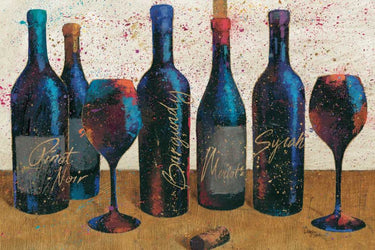 Art Print on canvas Wine Splash Light I by Wellington Studio Kitchen Post-Impressionism artwork