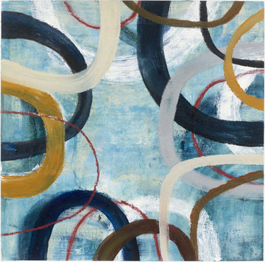 Art Print on canvas Dwell I by Warrick Cheryl Abstract Renaissance artwork