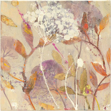 Art Print on canvas Autumn Botanicals I by Hristova Albena Abstract Post-Impressionism artwork