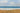 Beach Horizon coastal canvas art print by Wiens James, featuring a serene ocean scene with sandy shores and blue skies.