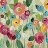 Art Print on canvas Fairy Tale Flowers V by Vassileva Silvia Floral Post-Impressionism artwork