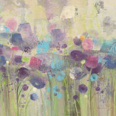 Art Print on canvas Spring Beauty Square by Hristova Albena Floral Realism artwork