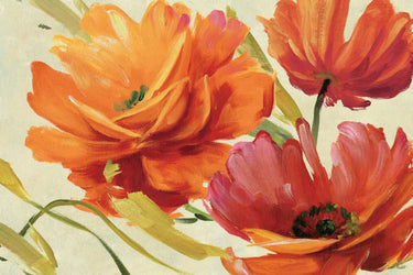Art Print on canvas Flamboyant III by Audit Lisa Floral Post-Impressionism artwork