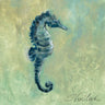 Art Print on canvas Indigo Sea Life I by Vassileva Silvia Animals Romanticism artwork