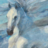 Art Print on canvas Poseidon Indigo by Hristova Albena Animals Impressionism artwork