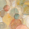 Art Print on canvas Fresco Bubbles by Vassileva Silvia Abstract Post-Impressionism artwork
