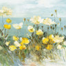 Art Print on canvas Field of Poppies Bright by Nai Danhui Coastal Renaissance artwork