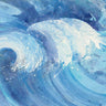 Art Print on canvas The Big Wave by Hristova Albena Abstract Post-Impressionism artwork