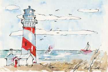 Art Print on canvas Coastal Life I by Tavoletti Anne Coastal Renaissance artwork