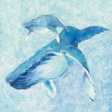 Art Print on canvas Blue Mama v2 by Adams Phyllis Animals Post-Impressionism artwork
