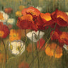 Art Print on canvas The Power of Red II by Novak Shirley Floral Renaissance artwork