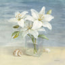 Art Print on canvas Lilies and Shells by Nai Danhui Coastal Post-Impressionism artwork