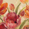 Art Print on canvas Expressive Tulips Neutral v2 by Vassileva Silvia Floral Post-Impressionism artwork