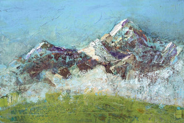 Art Print on canvas Wilson Fog Green by Day Kellie Abstract other artwork