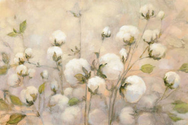 Art Print on canvas Cotton Field by Purinton Julia Floral Baroque artwork