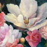 Art Print on canvas Flemish Fantasy Rose Crop by Purinton Julia Floral Post-Impressionism artwork