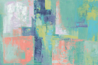 Art Print on canvas Peninsula Bright by Vassileva Silvia Abstract Other artwork