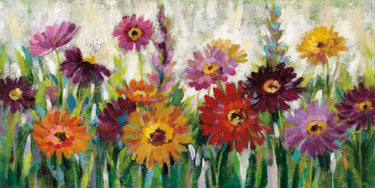 Art Print on canvas Jewel Daisy Gerbera by Vassileva Silvia Floral Post-Impressionism artwork