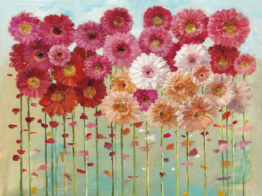 Art Print on canvas Daisies Spring by Nai Danhui Floral Post-Impressionism artwork