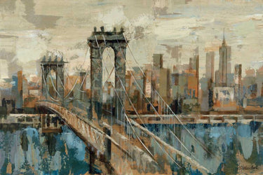 Art Print on canvas New York View by Vassileva Silvia Landscape other artwork