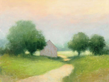 Art Print on canvas Country Road by Purinton Julia Abstract Post-Impressionism artwork