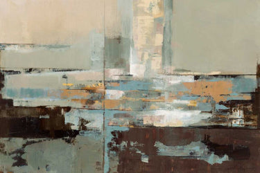 Art Print on canvas Morning Haze - WAG by Vassileva Silvia Abstract Post-Impressionism artwork