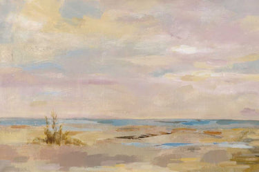 Art Print on canvas Dreamy Beach by Vassileva Silvia Abstract Post-Impressionism artwork