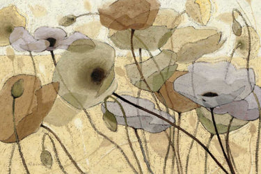 Art Print on canvas Fluidity IV - WAG by Novak Shirley Floral Realism artwork