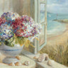 Art Print on canvas Coastal Hydrangea WAG by Nai Danhui Coastal Post-Impressionism artwork